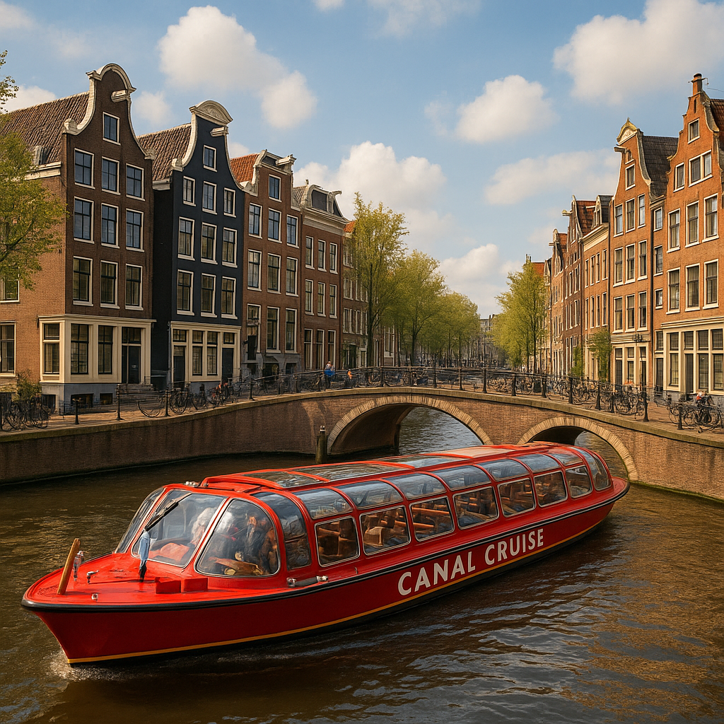 Amsterdam canal cruise