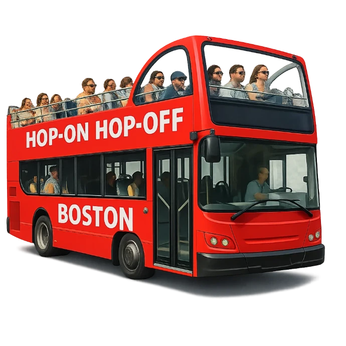 Boston hop on hop off bus